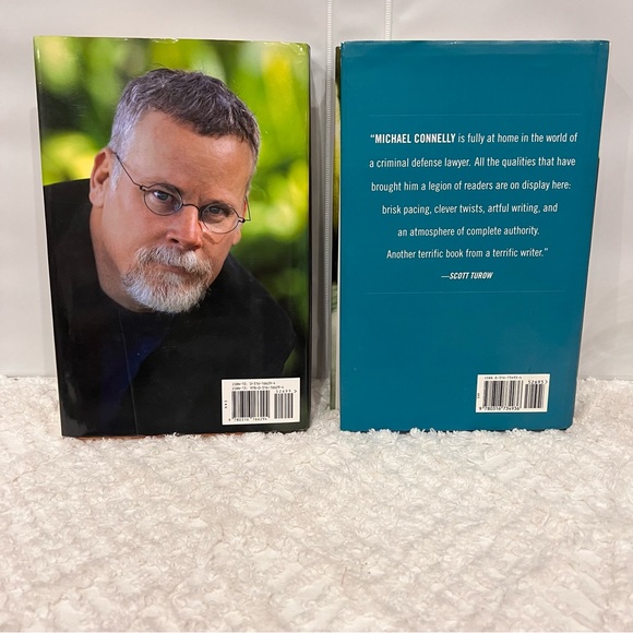 Lincoln Lawyer & The Brass Verdict 2 Michael Connelly's First Edition HCDJ - Picture 3 of 6